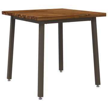 Vidaxl Kvadratna jedilna miza 60 x 55 x 75 cm Masiven les akacije