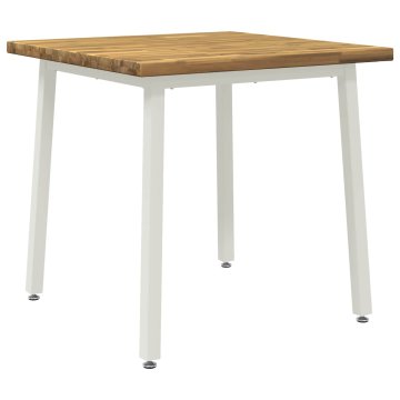 Vidaxl Kvadratna jedilna miza 60 x 55 x 75 cm Masiven les akacije