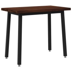 Vidaxl Kvadratna jedilna miza 90 x 55 x 75 cm Masiven les akacije