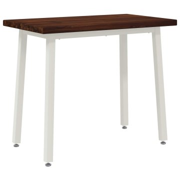 Vidaxl Kvadratna jedilna miza 90 x 55 x 75 cm Masiven les akacije