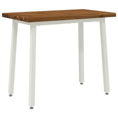 Vidaxl Kvadratna jedilna miza 110 x 55 x 75 cm Masiven les akacije