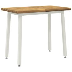 Vidaxl Kvadratna jedilna miza 110 x 55 x 75 cm Masiven les akacije