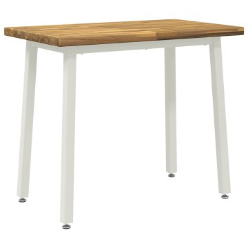 Vidaxl Kvadratna jedilna miza 110 x 55 x 75 cm Masiven les akacije