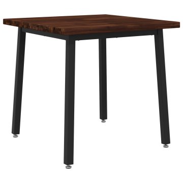 Vidaxl Kvadratna jedilna miza 70 x 70 x 75 cm Masiven les akacije