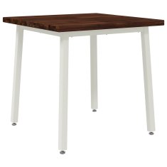 Vidaxl Kvadratna jedilna miza 70 x 70 x 75 cm Masiven les akacije