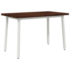 Vidaxl Kvadratna jedilna miza 120 x 70 x 75 cm Masiven les akacije