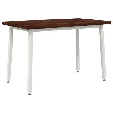 Vidaxl Kvadratna jedilna miza 120 x 70 x 75 cm Masiven les akacije