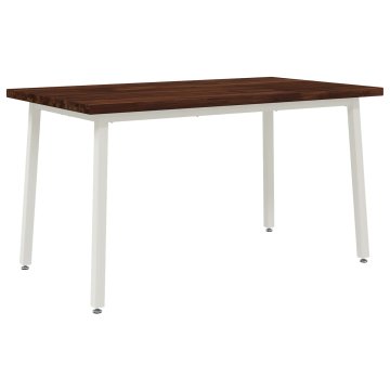 Vidaxl Kvadratna jedilna miza 140 x 80 x 75 cm Masiven les akacije