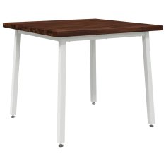 Vidaxl Kvadratna jedilna miza 90 x 90 x 75 cm Masiven les akacije