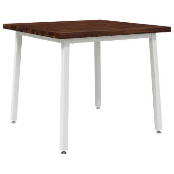 Vidaxl Kvadratna jedilna miza 90 x 90 x 75 cm Masiven les akacije