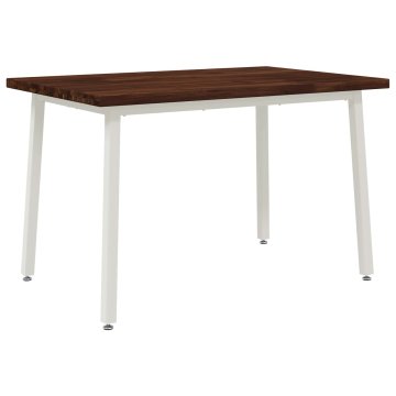 Vidaxl Kvadratna jedilna miza 120 x 90 x 75 cm Masiven les akacije
