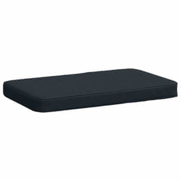 Vidaxl Blazina za klop - 1 kos VUGHT 100% poliester Temno modra