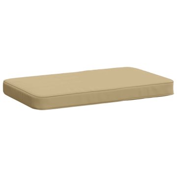 Vidaxl Blazina za klop - 1 kos VUGHT 100% poliester Bež 60 x 40 x 5 cm