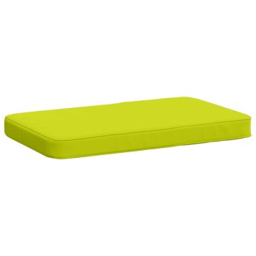 Vidaxl Blazina za klop - 1 kos VUGHT 100% poliester Svetlo zelena.
