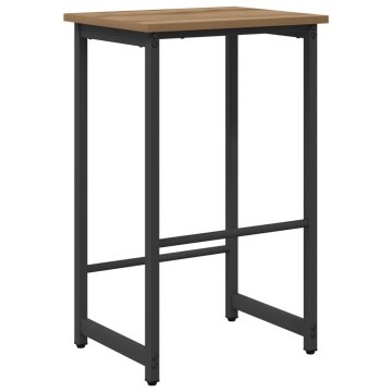 Vidaxl Barski stol Artisan hrast 40 x 32 x 74 cm Inženirski les