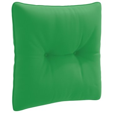 Vidaxl Hrbtna blazina PUTTEN 100% poliester Zelena 40 x 40 x 10 cm