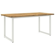 Vidaxl Kvadratna jedilna miza 160 x 70 x 75 cm Masiven les akacije
