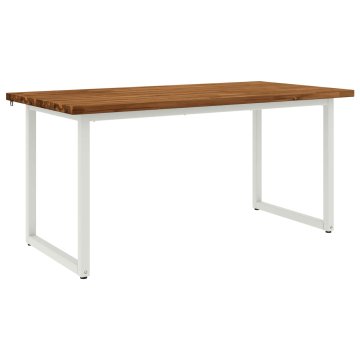 Vidaxl Kvadratna jedilna miza 160 x 70 x 75 cm Masiven les akacije