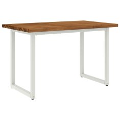 Vidaxl Kvadratna jedilna miza 120 x 70 x 75 cm Masiven les akacije