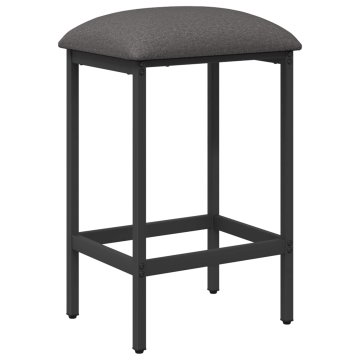 Vidaxl Barski stol Svetlo siva 40 x 32 x 74 cm Inženirski les
