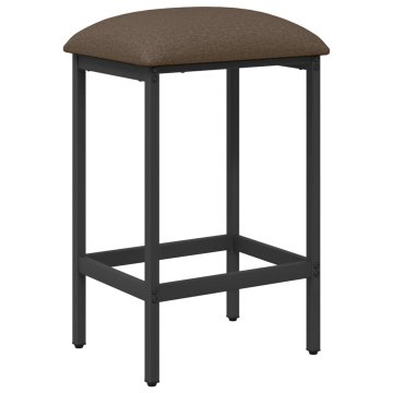 Vidaxl Barski stol Taupe 40 x 32 x 64 cm Inženirski les