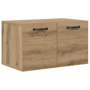 Vidaxl Omarica na steni 60 x 36,5 x 35 cm Inženirski les Artisan hrast