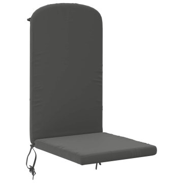 Vidaxl Blazina za stol Adirondack GEMERT 100% poliester Antracit