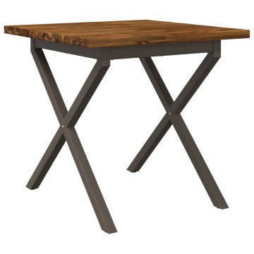 Vidaxl Kvadratna jedilna miza 60 x 55 x 75 cm Masiven les akacije