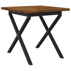 Vidaxl Kvadratna jedilna miza 70 x 70 x 75 cm Masiven les akacije