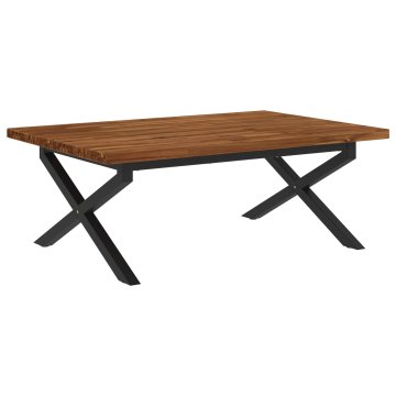 Vidaxl Kvadratna jedilna miza 120 x 90 x 75 cm Masiven les akacije
