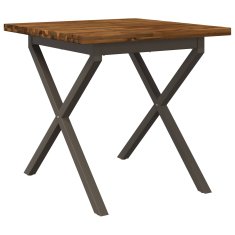 Vidaxl Kvadratna jedilna miza 80 x 80 x 75 cm Masiven les akacije