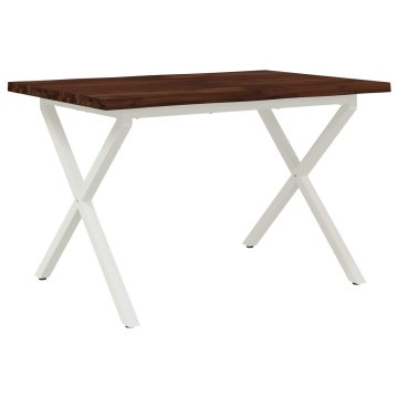 Vidaxl Jedilna miza z naravno robom 90 x 55 x 75 cm