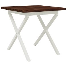 Vidaxl Kvadratna jedilna miza 60 x 55 x 75 cm Masiven les akacije