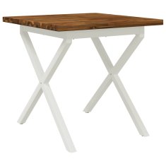 Vidaxl Kvadratna jedilna miza 70 x 70 x 75 cm Masiven les akacije