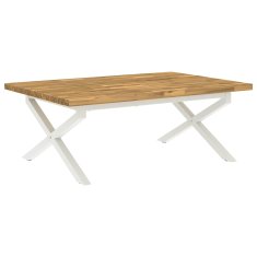 Vidaxl Kvadratna jedilna miza 120 x 90 x 75 cm Masiven les akacije