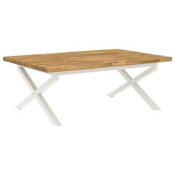 Vidaxl Kvadratna jedilna miza 120 x 90 x 75 cm Masiven les akacije