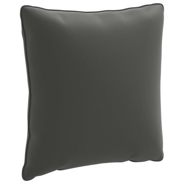 Vidaxl Hrbtna blazina PUTTEN 100% poliester Antracit 40 x 40 x 15 cm