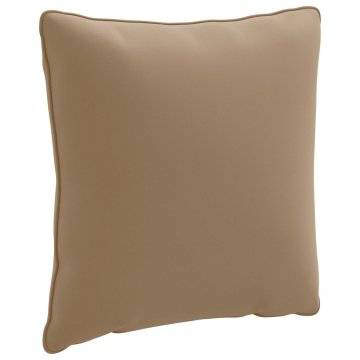 Vidaxl Hrbtna blazina PUTTEN 100% poliester Taupe 40 x 40 x 15 cm