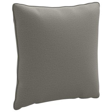 Vidaxl Hrbtna blazina PUTTEN 100% poliester Siva 40 x 40 x 15 cm