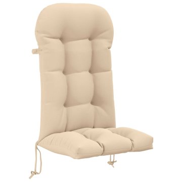 Vidaxl Blazina za stol Adirondack PUTTEN 100% poliester Krem
