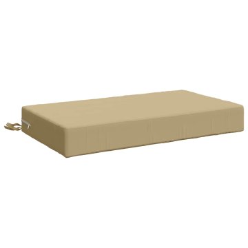 Vidaxl Hrbtna blazina SOEST 100% poliester Bež 70 x 40 x 10 cm