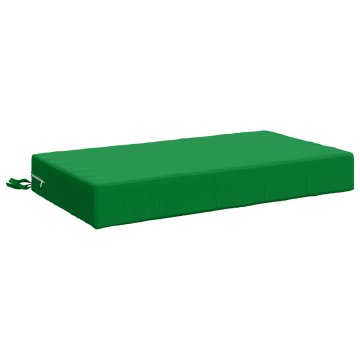 Vidaxl Hrbtna blazina SOEST 100% poliester Zelena 70 x 40 x 10 cm