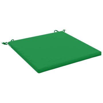 Vidaxl Sedežne blazine SOEST 100% poliester Zelena 70 x 70 x 3 cm