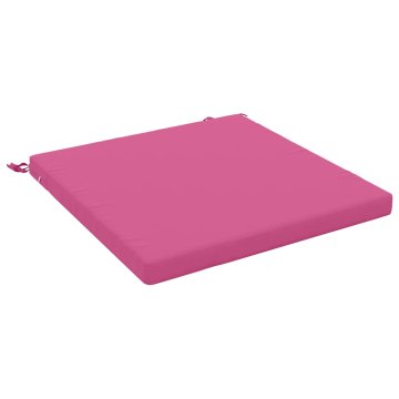 Vidaxl Sedežne blazine SOEST 100% poliester Roza 60 x 60 x 5 cm