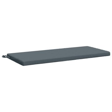 Vidaxl Blazina za klop SOEST 100% poliester Modra 120 x 50 x 5 cm