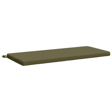Vidaxl Blazina za klop SOEST 100% poliester Olivno zelena