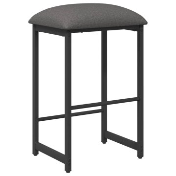 Vidaxl Barski stol Svetlo siva 40 x 32 x 64 cm Inženirski les