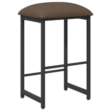 Vidaxl Barski stol Taupe 40 x 32 x 74 cm Inženirski les