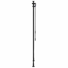 Vidaxl Zunanje rolo senčilo modro in belo 100x270 cm tkanina in jeklo