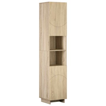 Vidaxl Kopalniška omarica Sonoma hrast 36,5 x 38 x 180 cm